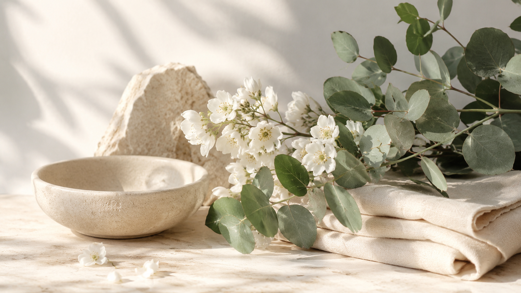 Botanicals and linen